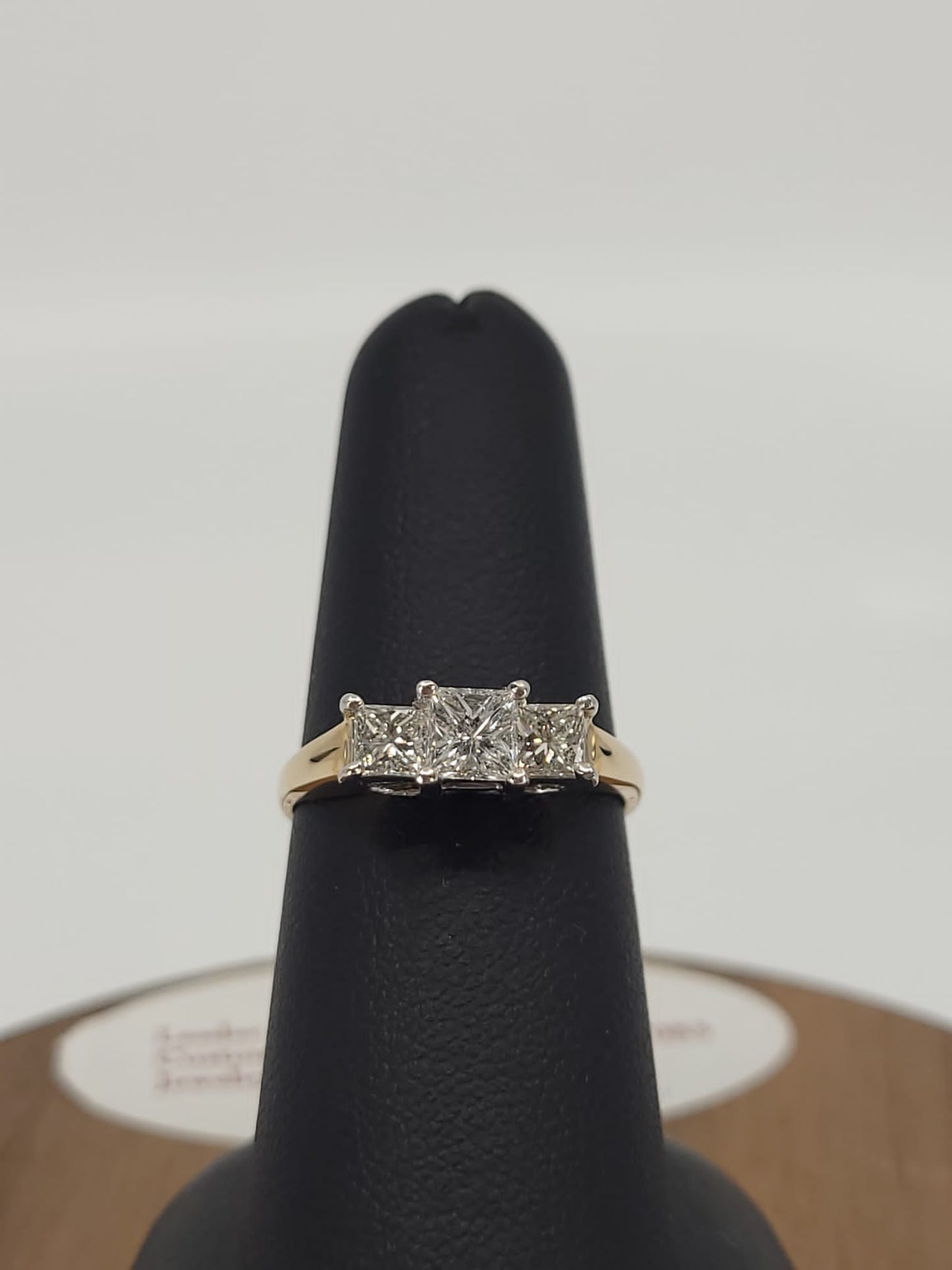 Three Stone Engagement Ring