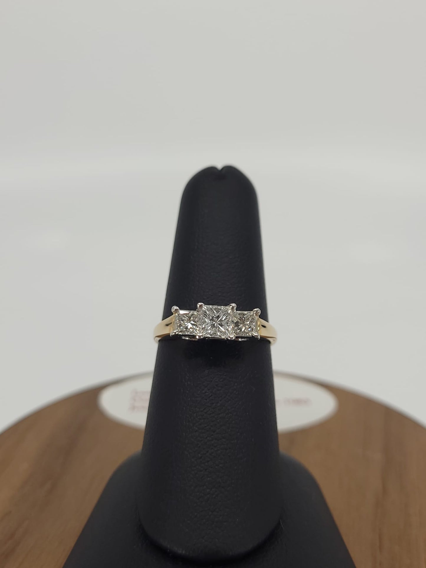 Three Stone Engagement Ring