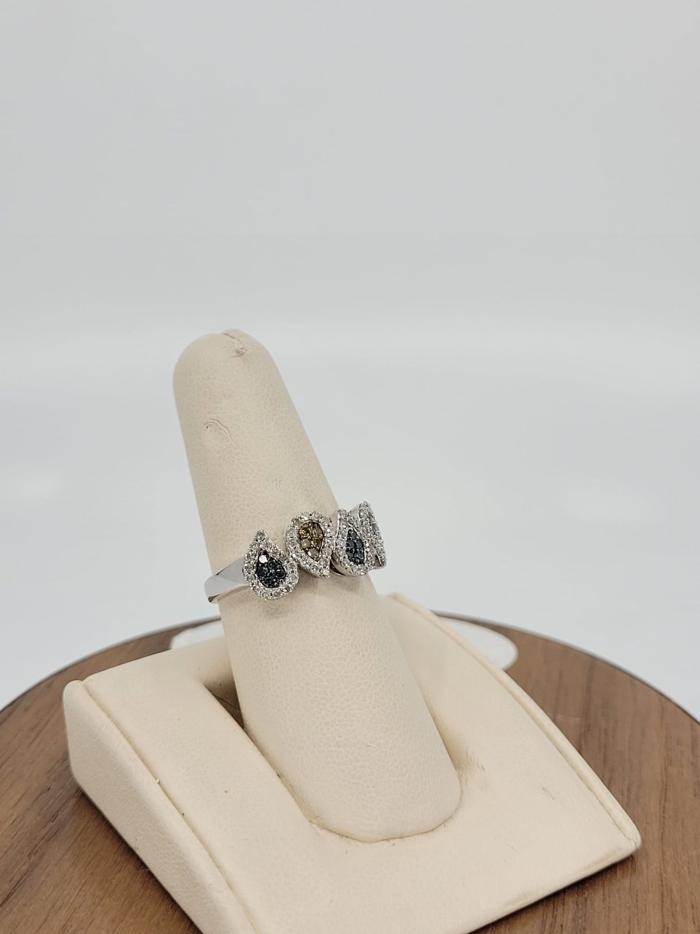 Drop Diamond Ring