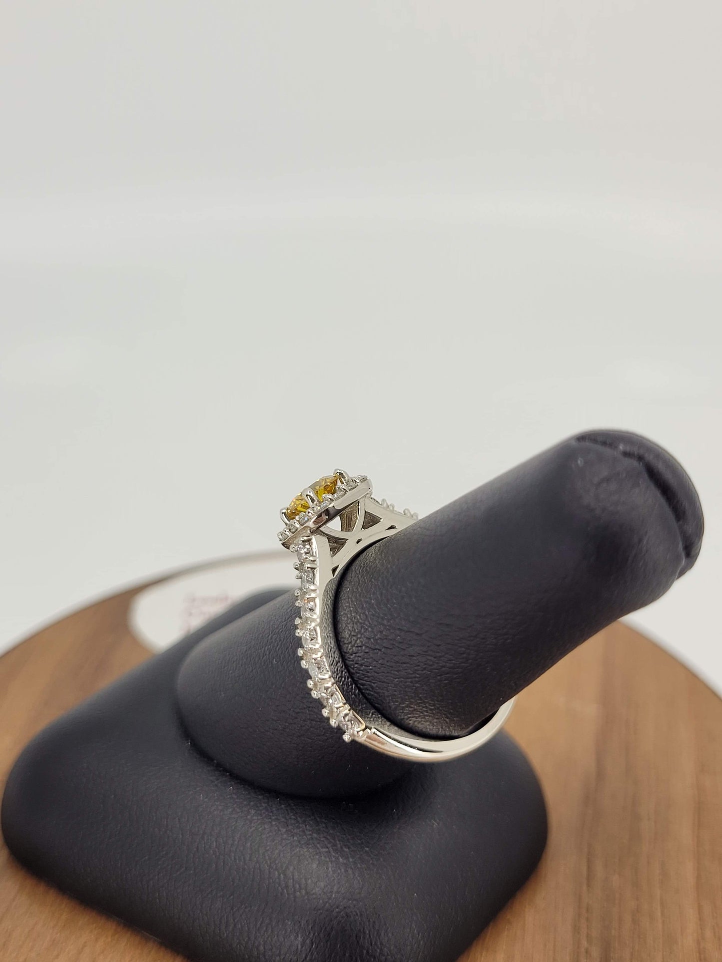 Fancy Yellow Lab Grown Diamond Ring