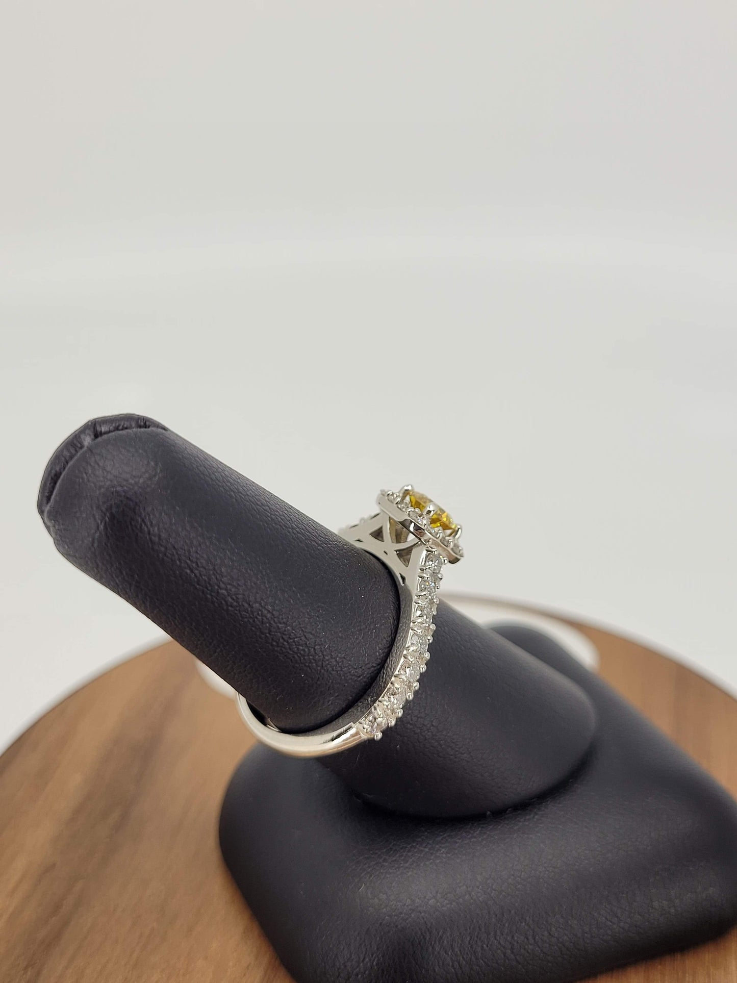 Fancy Yellow Lab Grown Diamond Ring