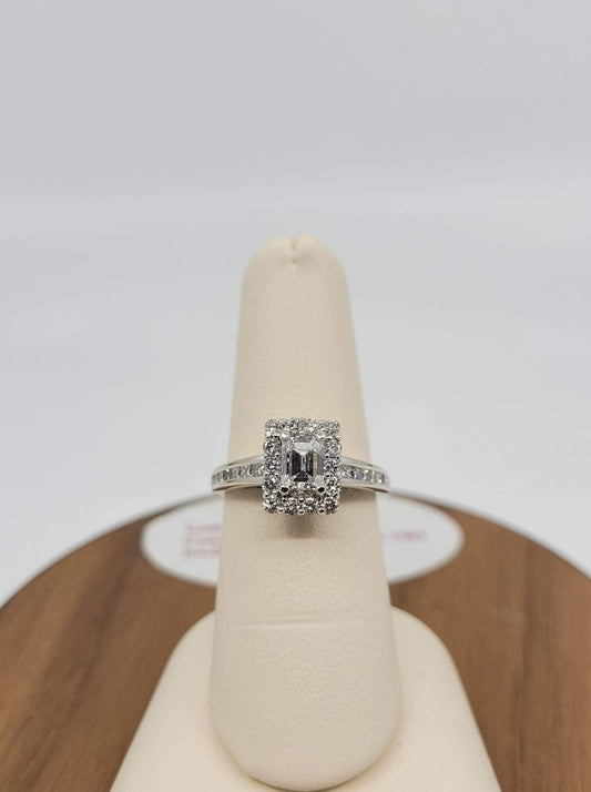 Emerald Cut Engagement Ring