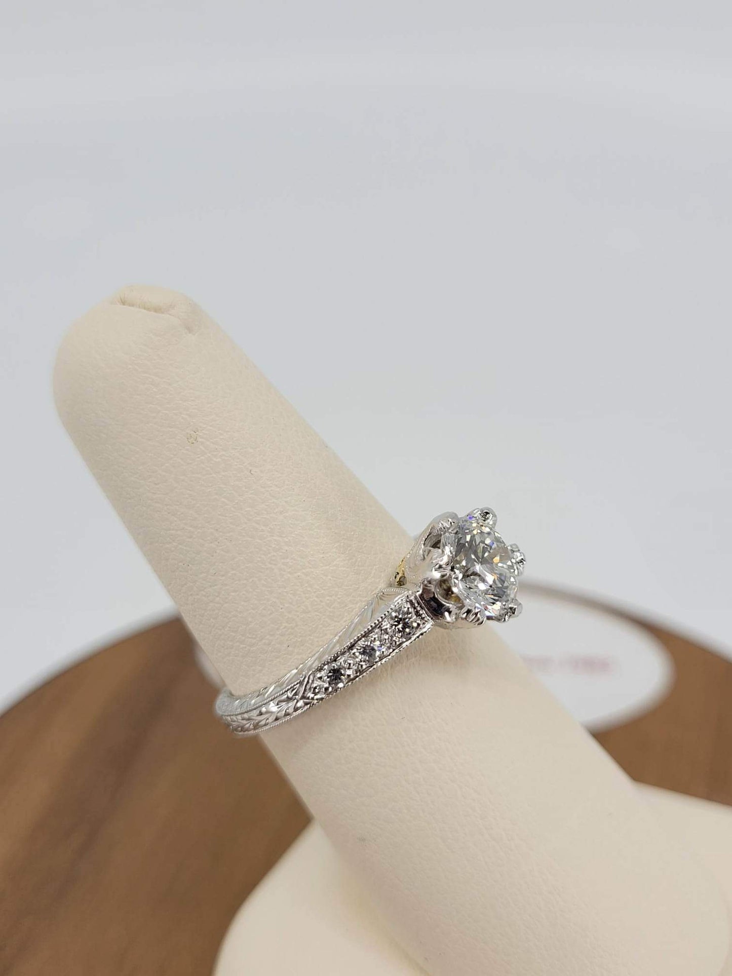 Vintage Style Engagement Ring