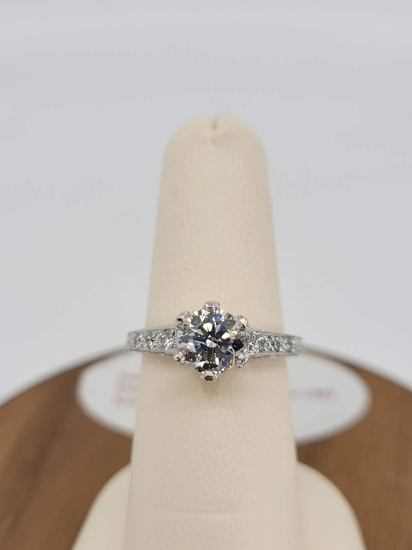 Vintage Style Engagement Ring