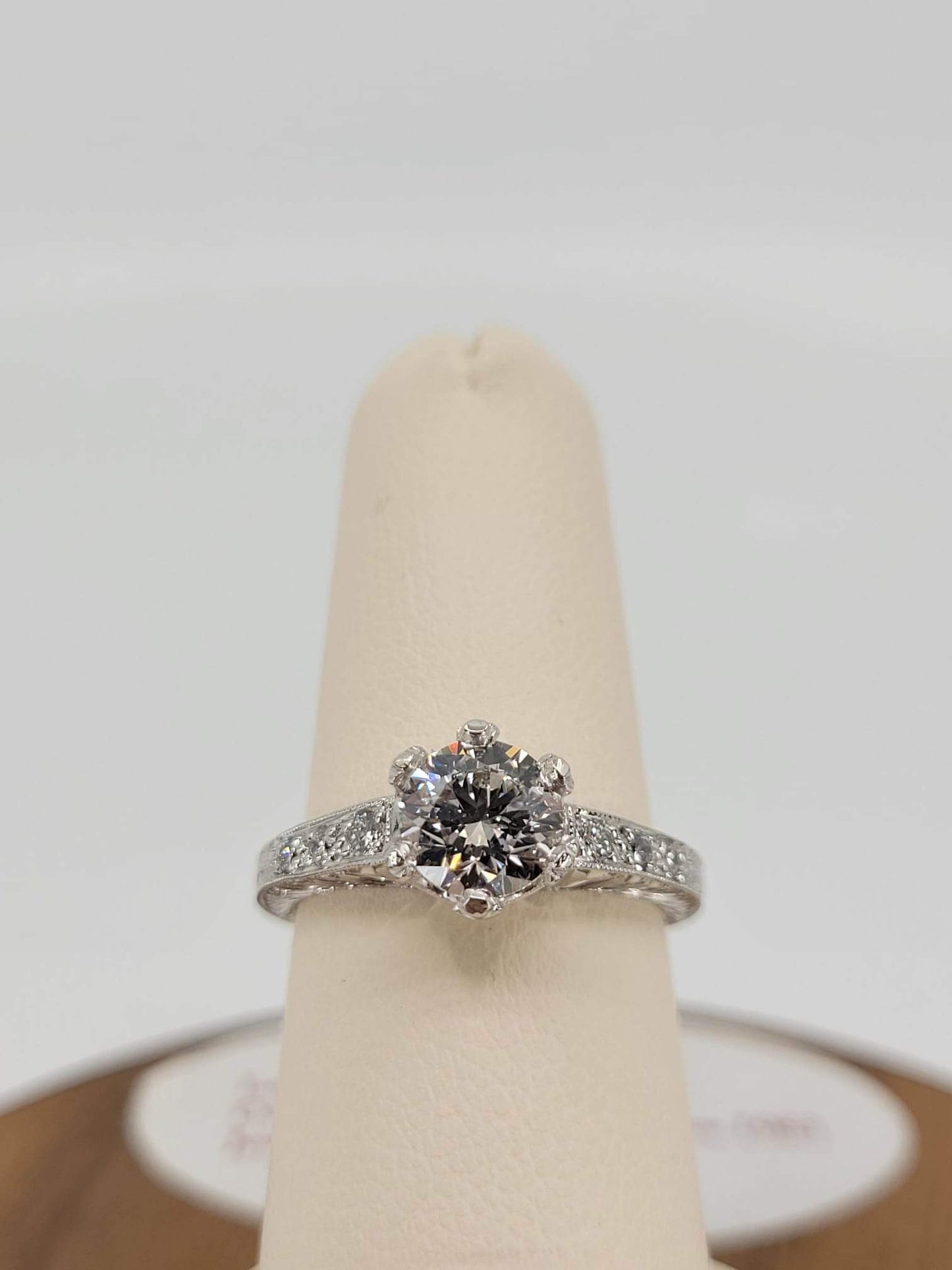 Vintage Style Engagement Ring