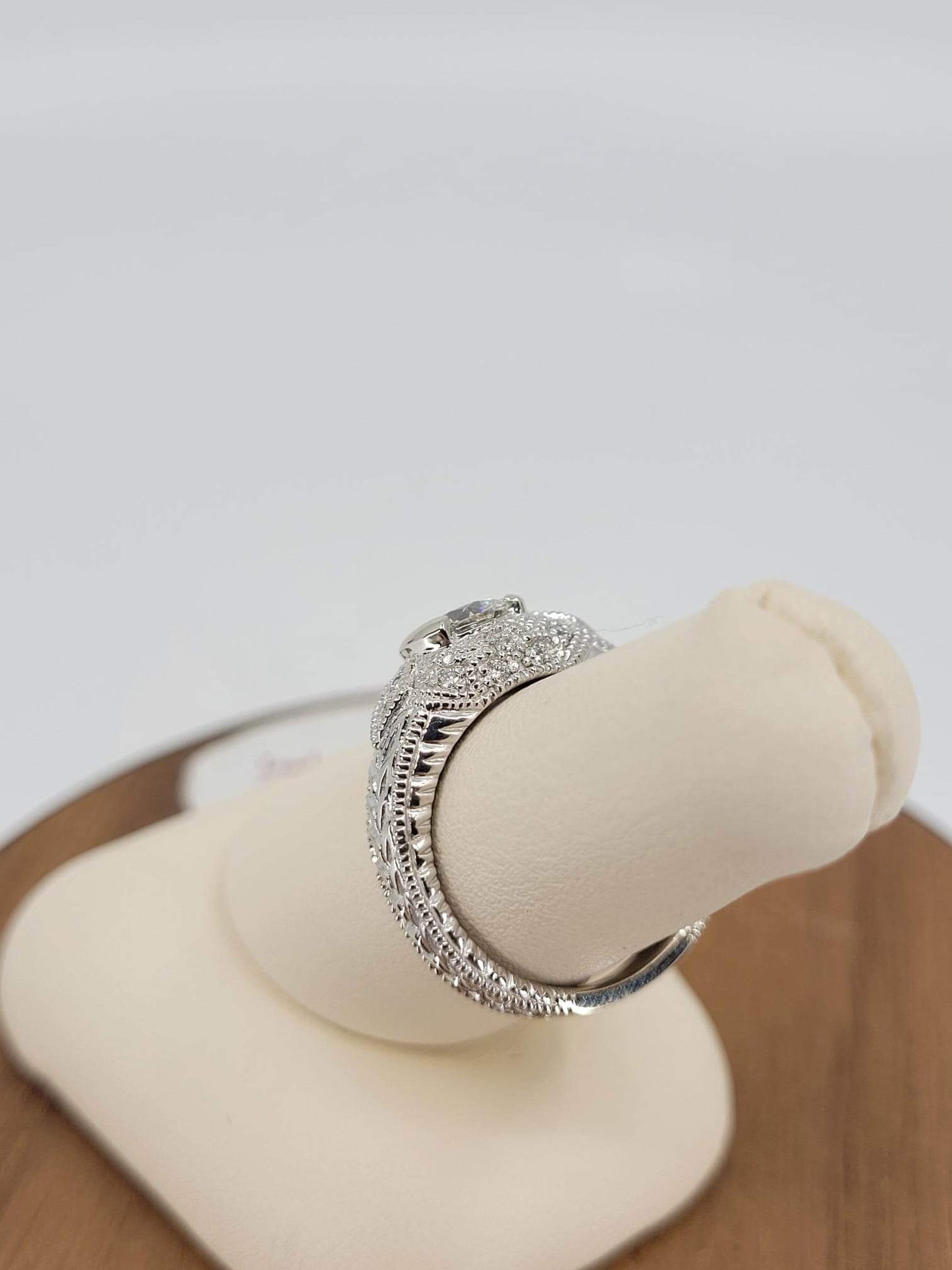 Vintage Style Engagement Ring