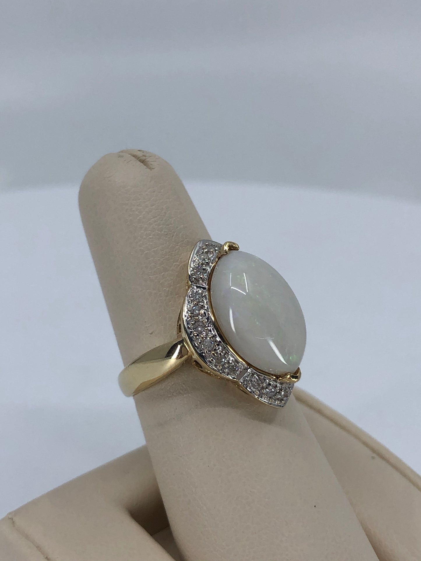 Natural Opal Ladies Ring