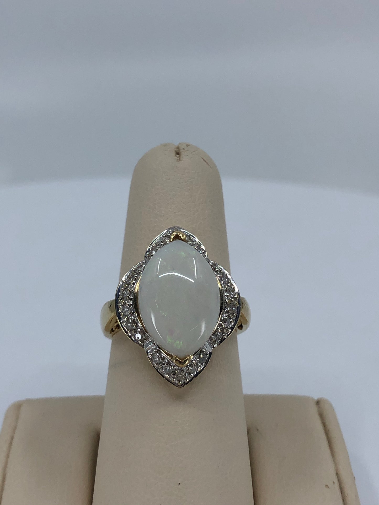 Natural Opal Ladies Ring