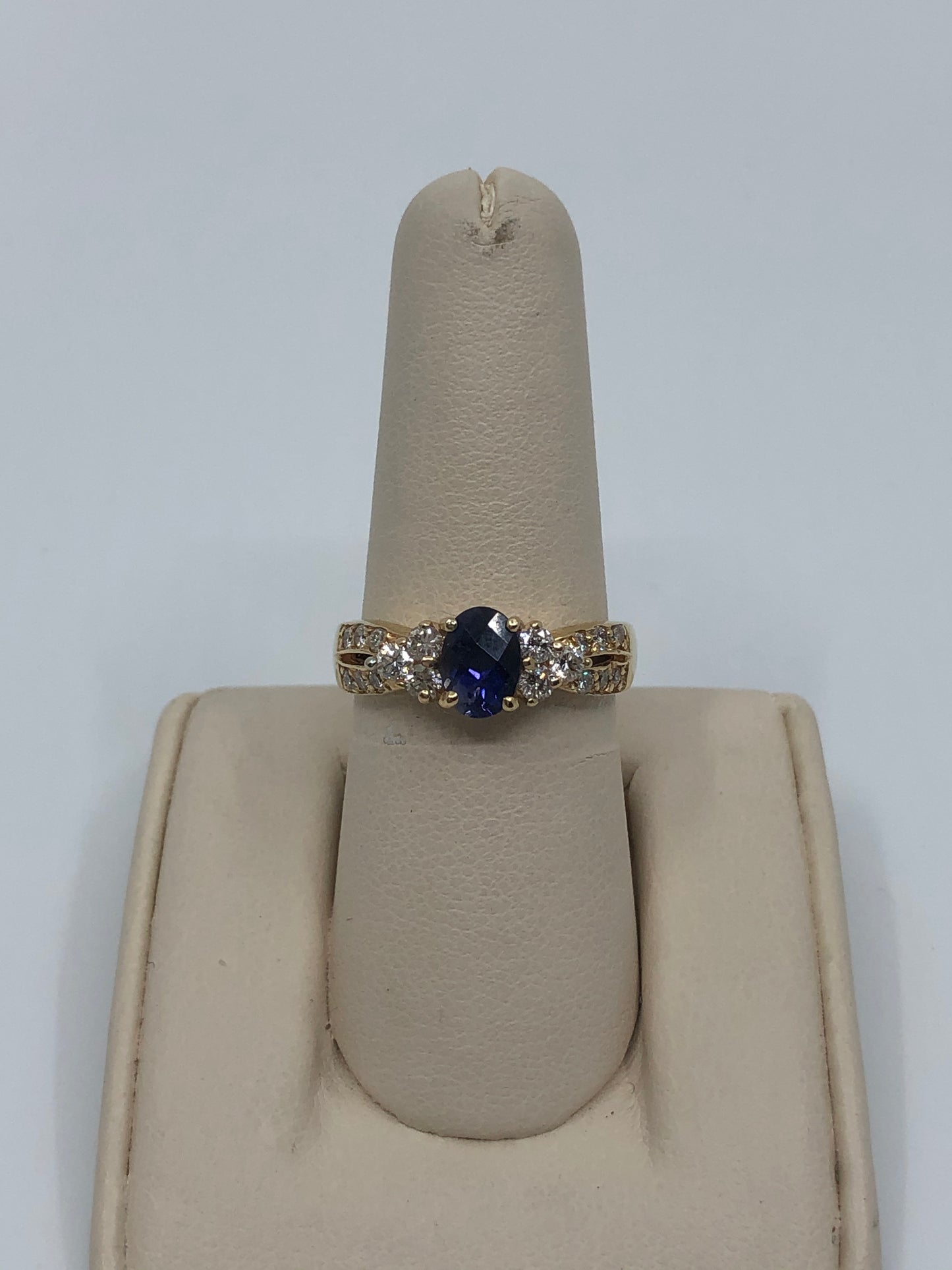 Iolite Colored Stone Ring